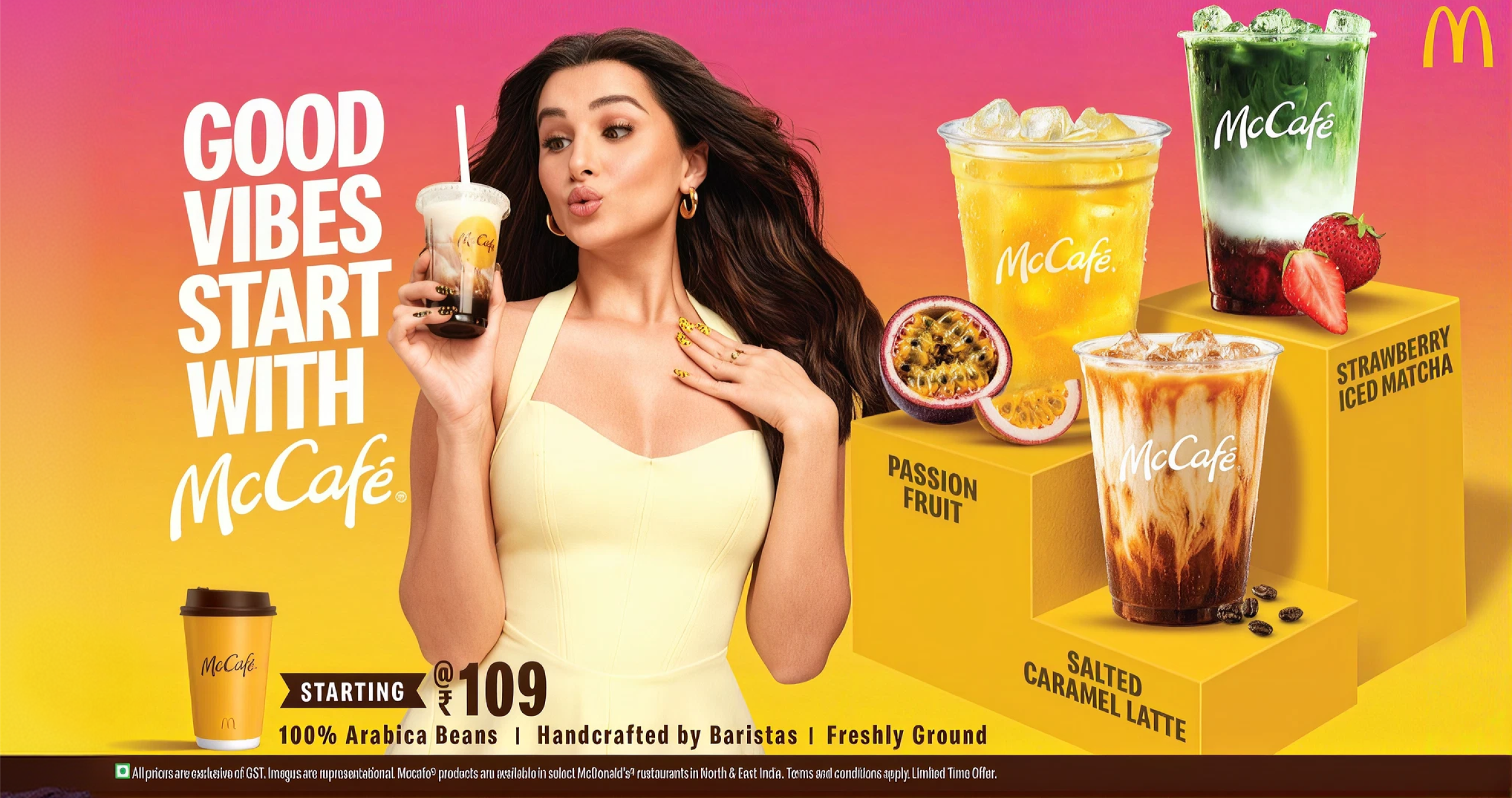 McCafe — our menu served across 200+ stores in North & East India