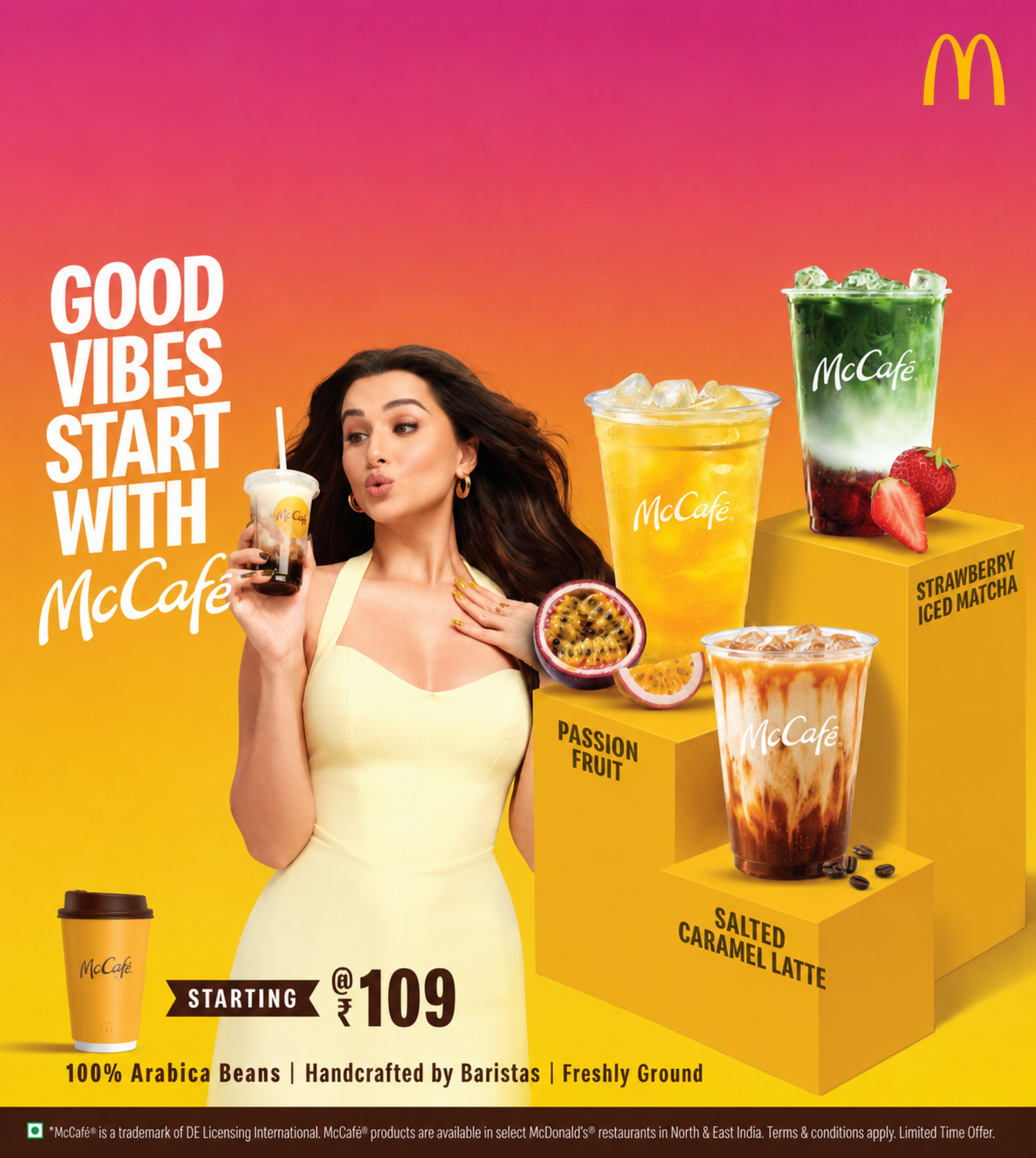 McCafe — our menu served across 200+ stores in North & East India