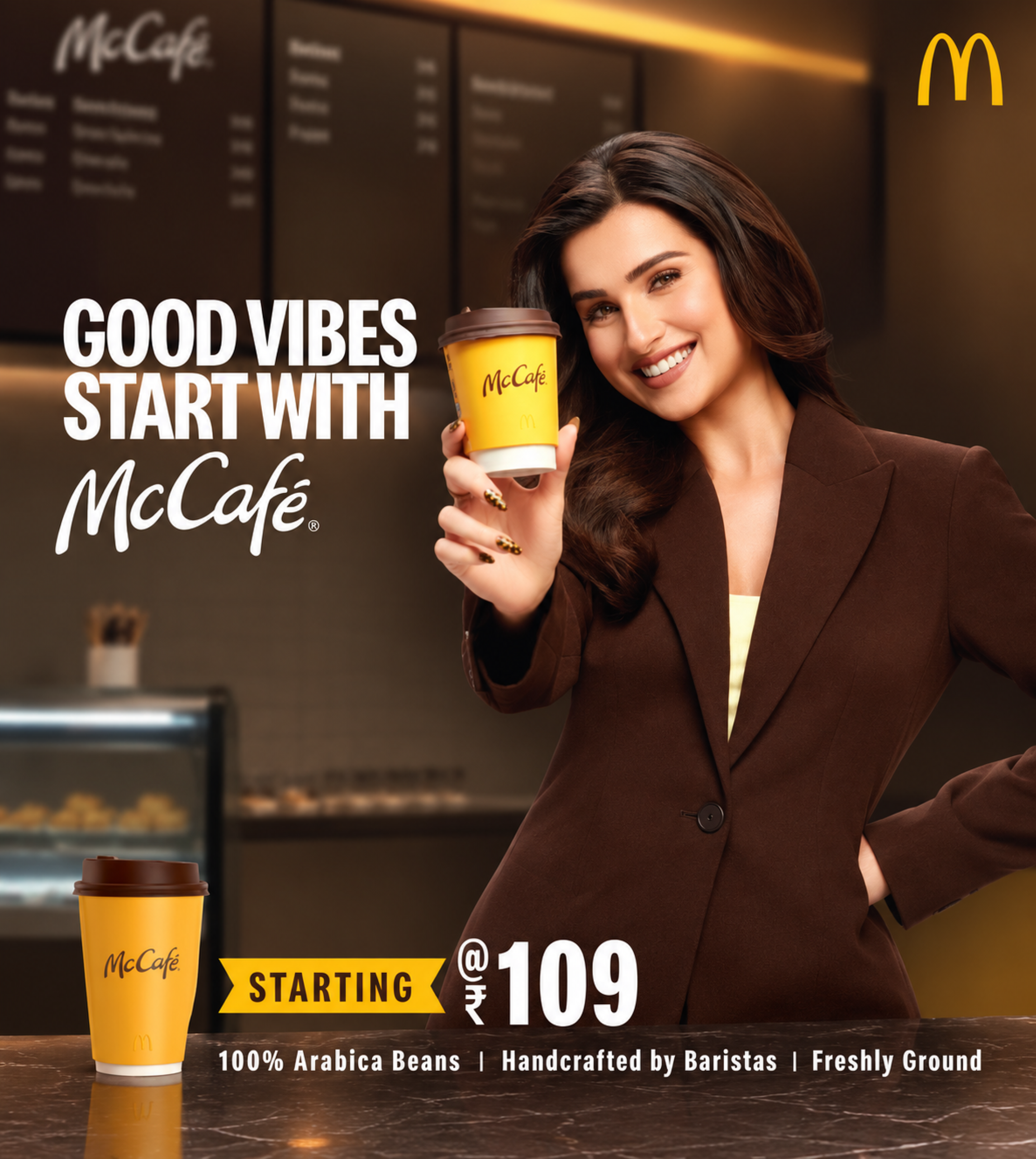 McCafe — our menu served across 200+ stores in North & East India