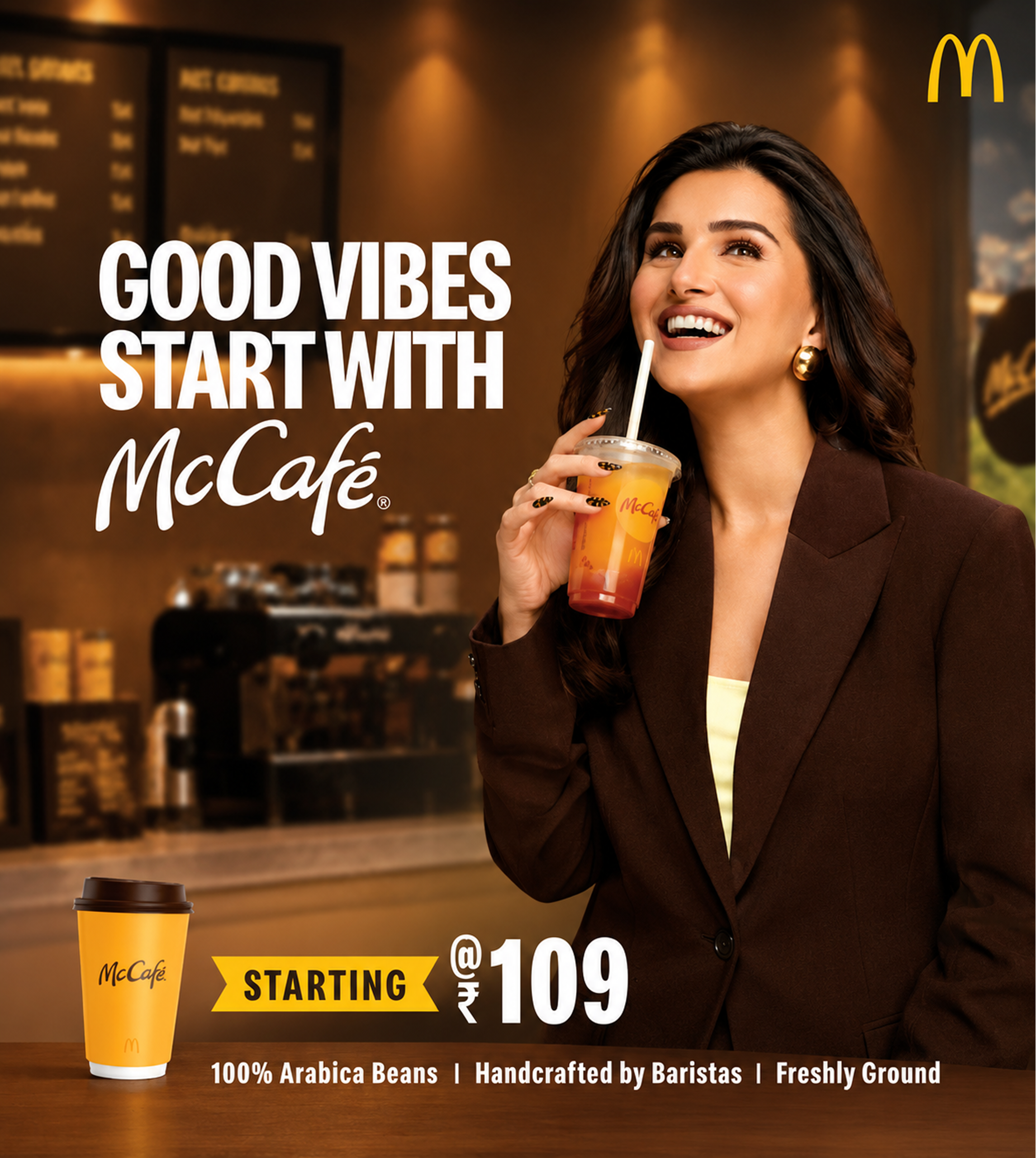 McCafe — our menu served across 200+ stores in North & East India